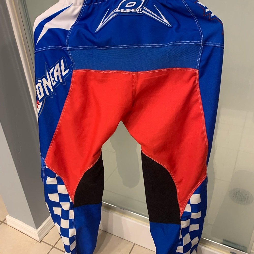 Motocross riding pants.
